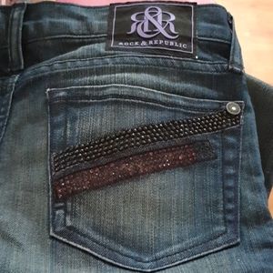 ROCK REPUBLIC Jeans CAPPIO BERLIN TREASON Long Tall Lean Pants 818 Vintage 09